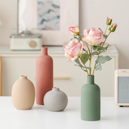 Porcelain Vase Set 4 Pcs